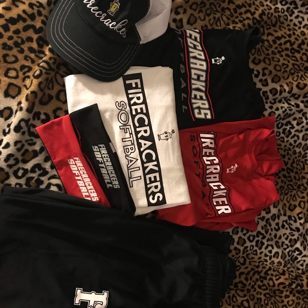 Firecrackers softball gear